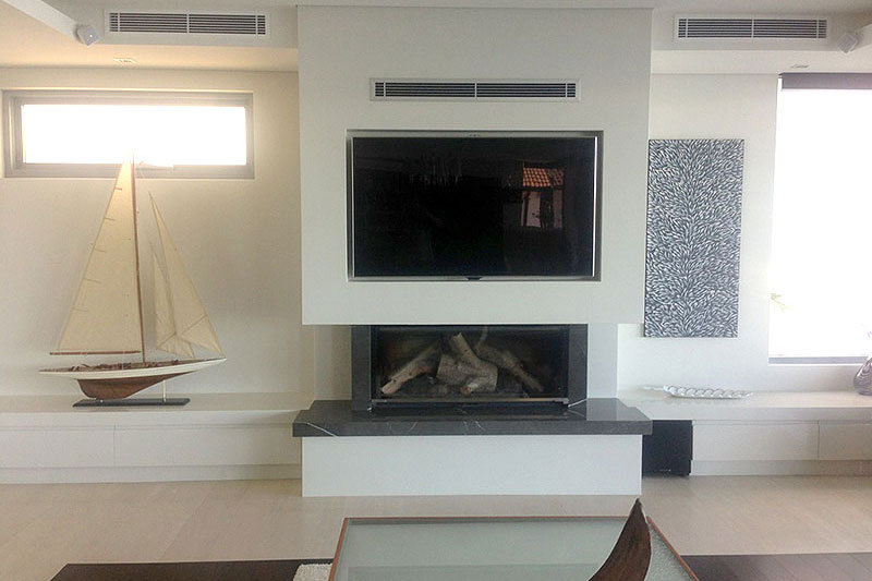 Cheminees Philippe Wood Fireplace