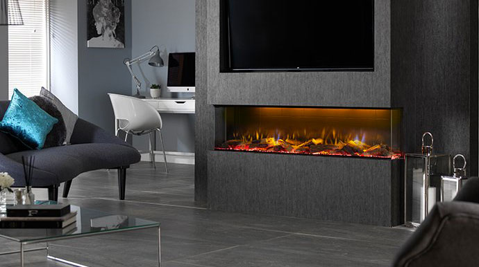 Real Flame Electric Fireplace Vivente