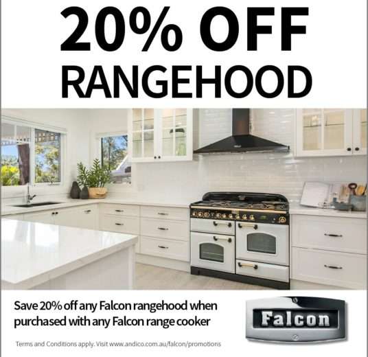20% Off Rangehood when purchased with Falcon Oven