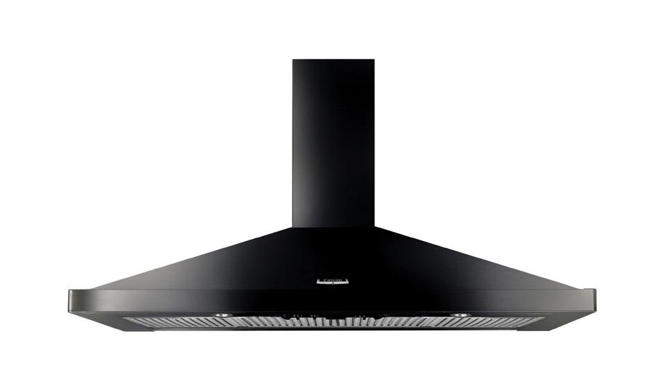 Falcon Canopy 110cm black Rangehood