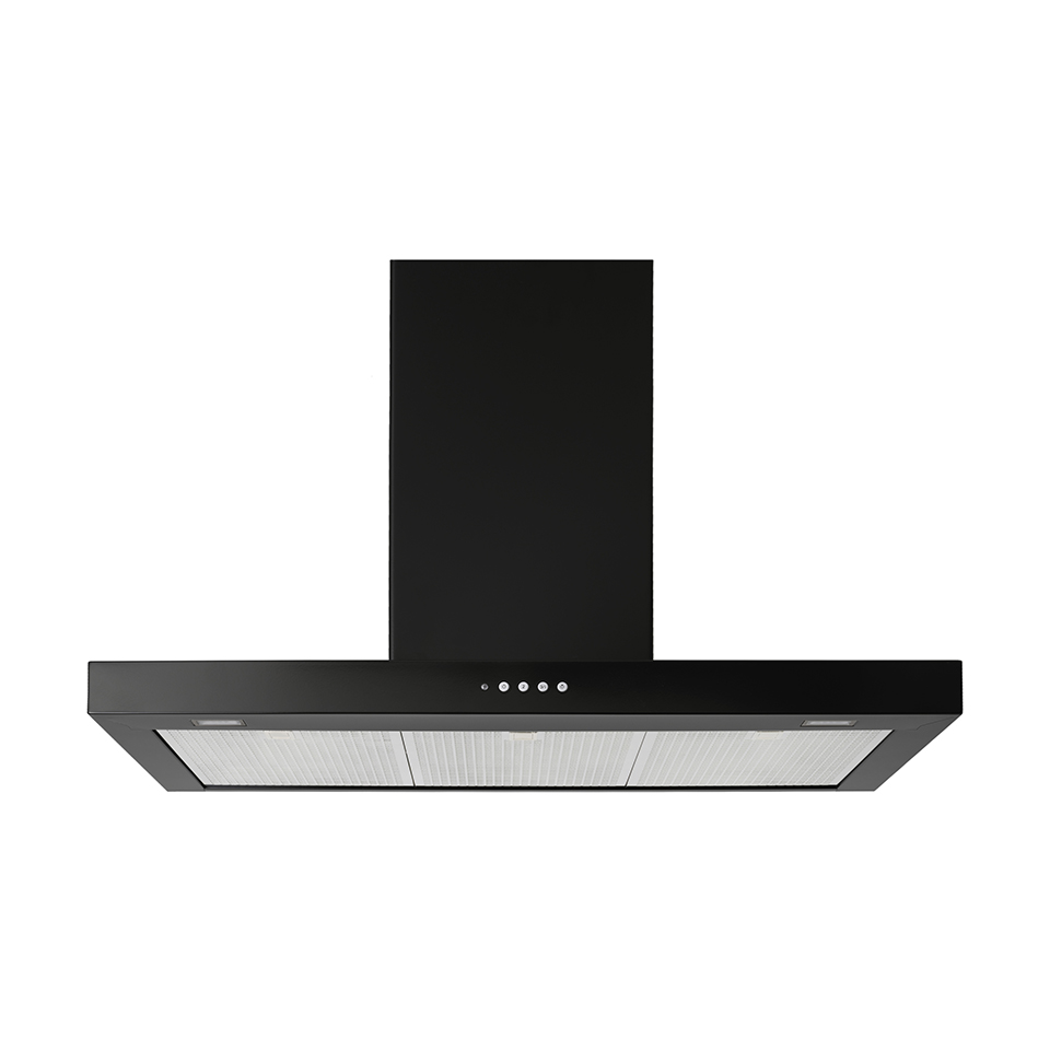 Falcon Infusion Canopy 90cm black Rangehood