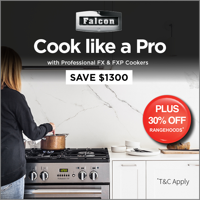 Falcon Oven Sale - 10% Off Classic Deluxe & Classic Cookers + 30% Off Rangehood