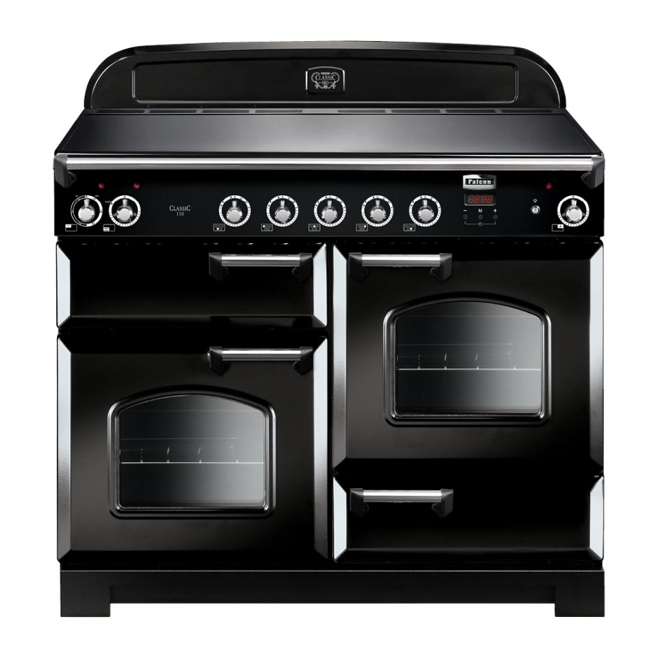 Falcon Classic 110cm Induction Oven black