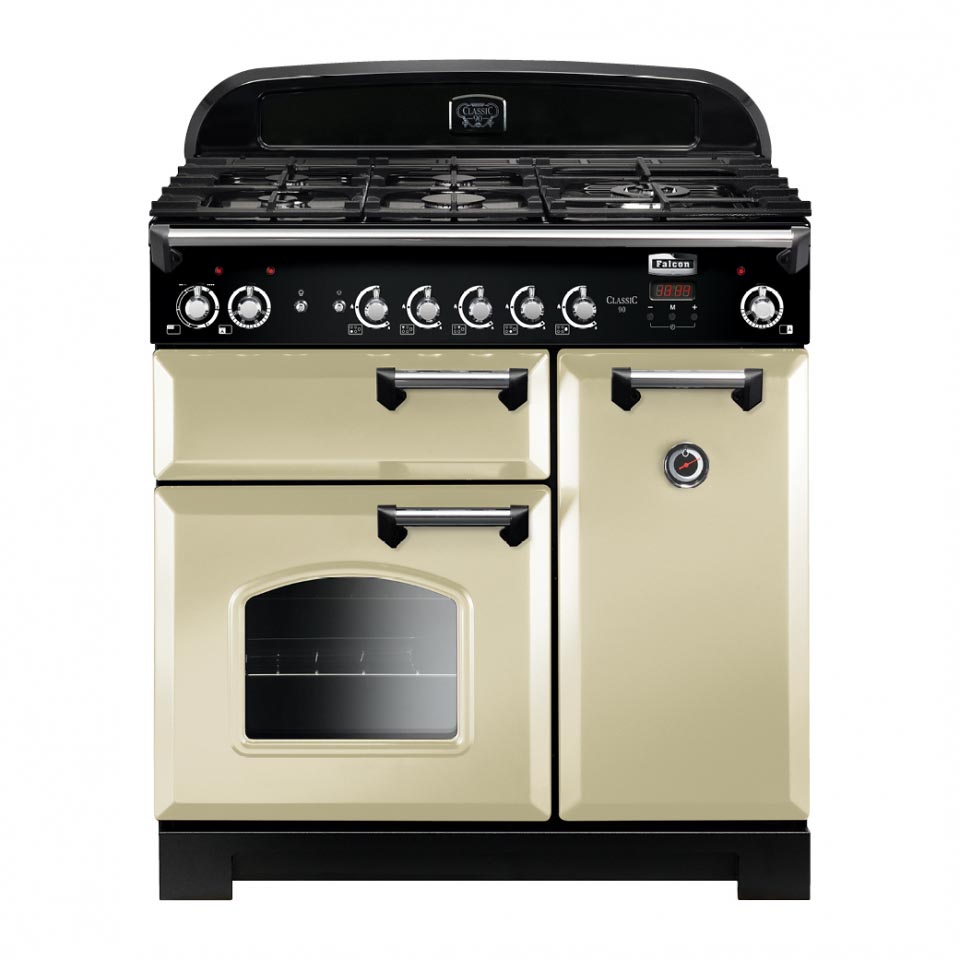 Falcon Classic 90cm Dual Fuel Oven cream