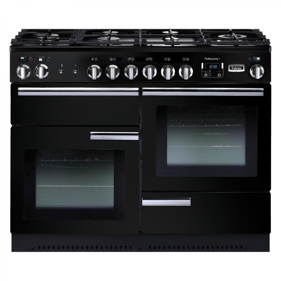 Falcon Professional+ 110cm Dual Fuel Black Oven