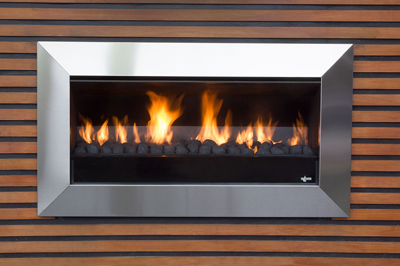 Real Flame Gas Fireplace Exuro