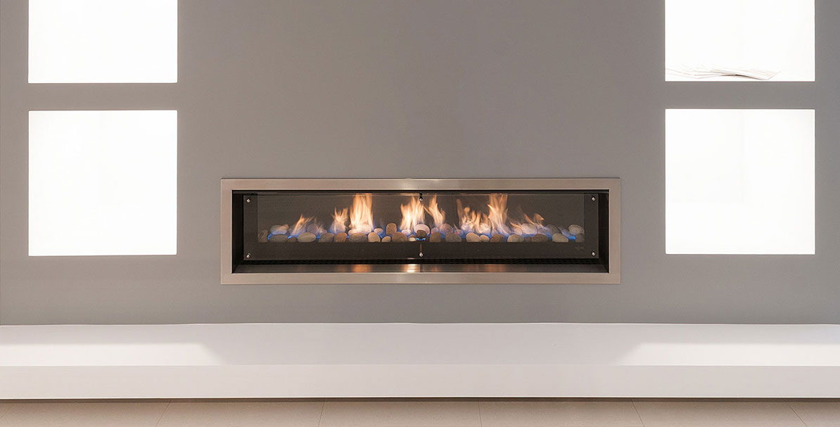 Cheminee Real Flame Gas Fireplaces Landscape